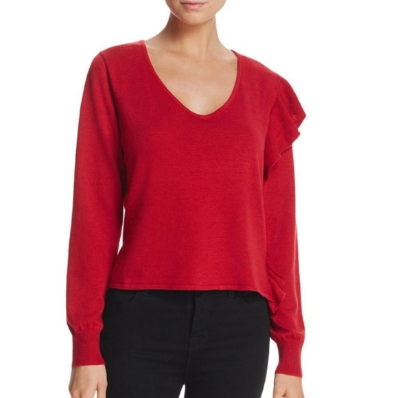 Aqua  v neck sweater nwt size S - Picture 1 of 6